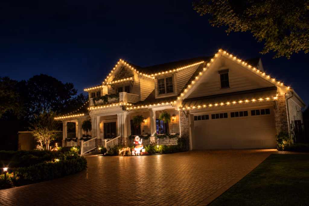Christmas light installer in Pecan Grove Richmond, Texas
