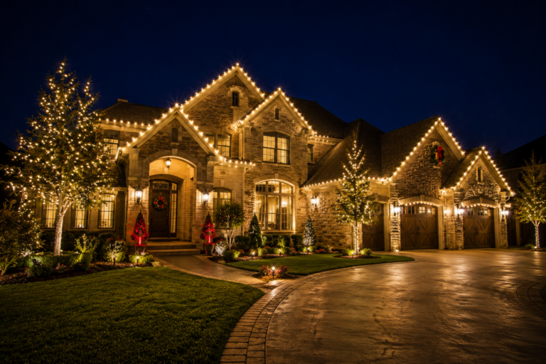 Landscape lighting luxury professional houston, texas